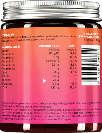 ah mazing hair vitamins 30 st 75 g
