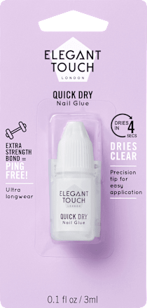 elegant touch nagelkleber quick dry nail glue 3 ml dauerhaft gunstig online kaufen dm de
