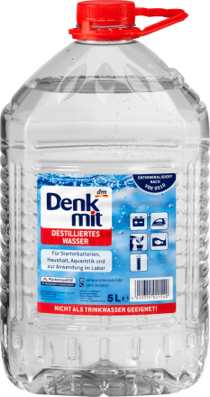 Denkmit Destilliertes Wasser 5 L Dauerhaft Gunstig Online Kaufen Dm De