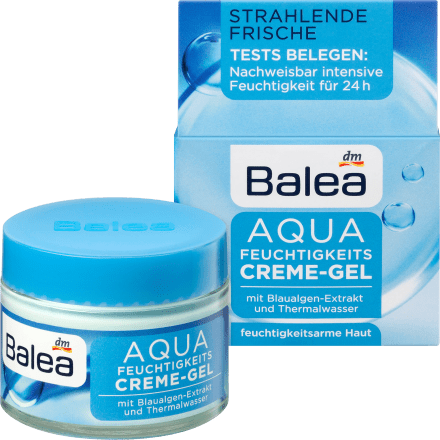 Balea escreme Aqua Feuchtigkeits Creme Gel 50 Ml Dauerhaft Gunstig Online Kaufen Dm De