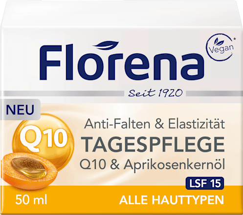 Florena escreme Q10 Aprikosenkernol 50 Ml Dauerhaft Gunstig Online Kaufen Dm De