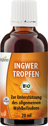 Hubner Ingwer Tropfen Ml Dauerhaft Gunstig Online Kaufen Dm De