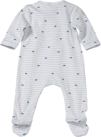 Pusblu Baby Schlafanzug Gr 46 48 In Bio Baumwolle Weiss Blau Fur Madchen Und Jungen 1 St Dauerhaft Gunstig Online Kaufen Dm De