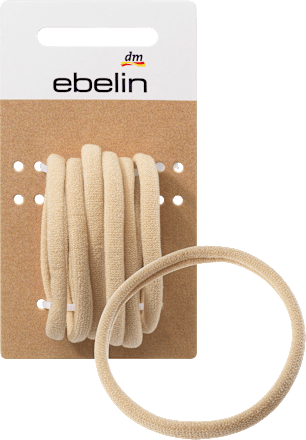 haargummis weich blond 6 st