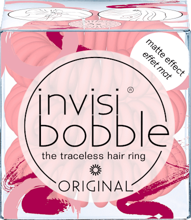 haargummi original matt rosa 3 st