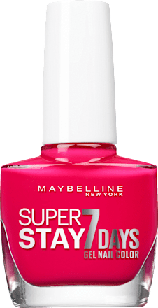 Maybelline New York Nagellack Superstay Forever Strong 7 Days Pink Volt 190 10 Ml Dauerhaft Gunstig Online Kaufen Dm De