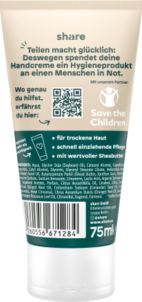 handcreme limette koriander 75 ml