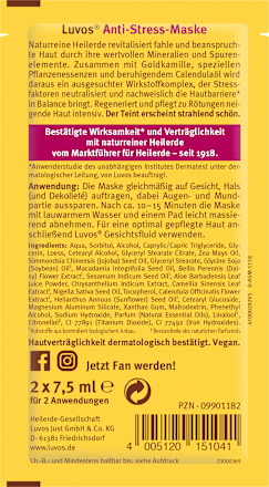 Luvos Heilerde Maske Heilerde Anti Stress 15 Ml Dauerhaft Gunstig Online Kaufen Dm De