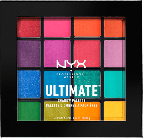 Nyx Professional Makeup Lidschatten Eyeshadow Ultimate Shadow Palette Brights 04 13 3 G Dauerhaft Gunstig Online Kaufen Dm De