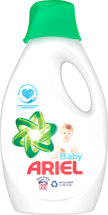 Ariel Vollwaschmittel Flussig Baby 22 Wl Dauerhaft Gunstig Online Kaufen Dm De