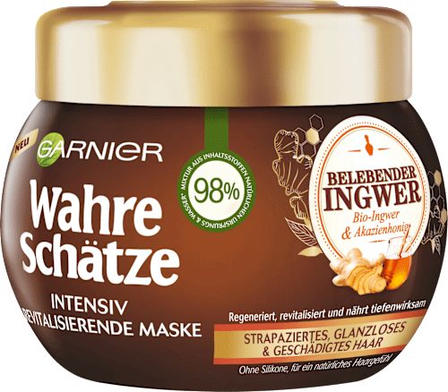 Wahre Schatze Haarkur Belebender Ingwer 300 Ml Dauerhaft Gunstig Online Kaufen Dm De