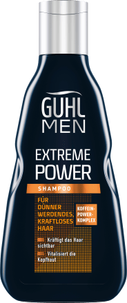 Guhl Men Shampoo Extreme Power 250 Ml Dauerhaft Gunstig Online Kaufen Dm De