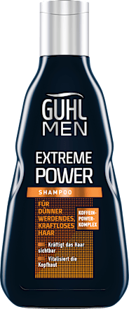 Guhl Men Shampoo Extreme Power 250 Ml Dauerhaft Gunstig Online Kaufen Dm De