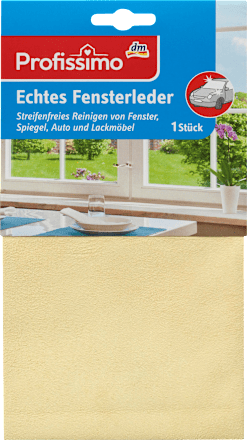 profissimo reinigungstuch echtes fensterleder 1 st dauerhaft gunstig online kaufen dm de