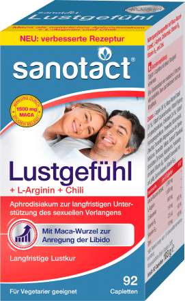 sanotact lustgefuhl tabletten capletten 92 stuck 103 g dauerhaft gunstig online kaufen dm de
