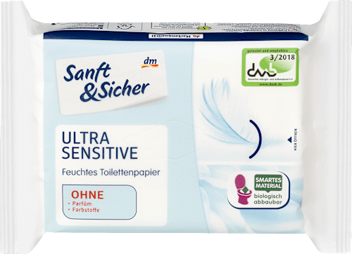 Sanft Sicher Vlhceny Toaletny Papier Ultra Sensitive 50 Ks Nakupujte Vzdy Vyhodne Online Mojadm Sk