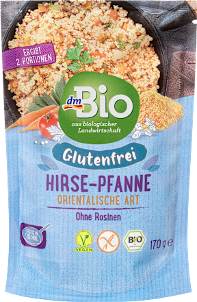 Dmbio Hirsepfanne Glutenfrei 170 G Dauerhaft Gunstig Online Kaufen Dm De