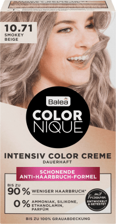 Balea Colornique Haarfarbe Smokey Beige 10 71 1 St Dauerhaft Gunstig Online Kaufen Dm De