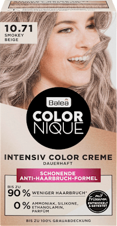 Balea Colornique Haarfarbe Smokey Beige 10 71 1 St Dauerhaft Gunstig Online Kaufen Dm De