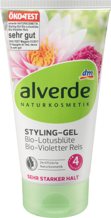 Alverde Naturkosmetik Styling Gel Bio Lotusblute Bio Violetter Reis 150 Ml Dauerhaft Gunstig Online Kaufen Dm De