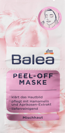 Balea Maske Peel Off 16 Ml Dauerhaft Gunstig Online Kaufen Dm De