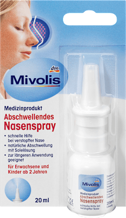 Mivolis Abschwellendes Nasenspray 20 Ml Dauerhaft Gunstig Online Kaufen Dm De