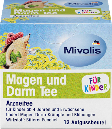 Mivolis Arznei Tee Magen Und Darm Tee Fur Kinder 12 X 2 2 G 26 4 G Dauerhaft Gunstig Online Kaufen Dm De