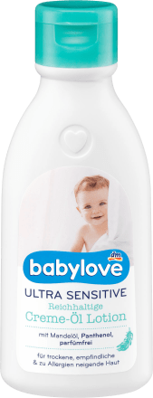 babylove lotion