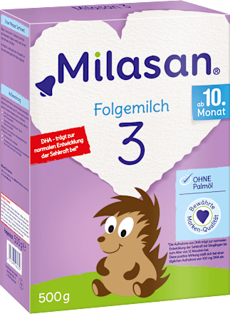 Milasan Folgemilch 3 Ab 10 Monat 500 G Dauerhaft Gunstig Online Kaufen Dm De