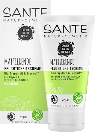 Sante escreme Mattierend 24 H Creme Bio Grapefruit Evermat 50 Ml Dauerhaft Gunstig Online Kaufen Dm De