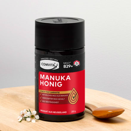 Comvita Manuka Honig Mgo 829 Umf 20 250 G Dauerhaft Gunstig Online Kaufen Dm De