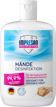 Impresan Hand Desinfektions Losung 150 Ml Dauerhaft Gunstig Online Kaufen Dm De