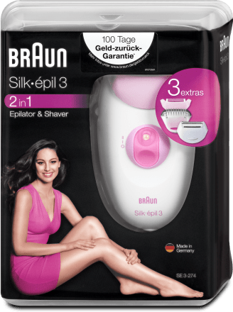 Braun Silk Epil 2in1 Epilierer Rasierer 1 St Dm At