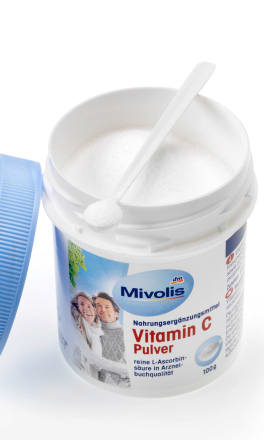 mivolis vitamin c pulver 100 g dauerhaft gunstig online kaufen dm de