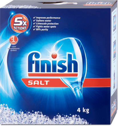 Finish mosogatógép só