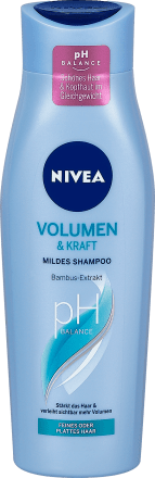 Nivea Volumen Kraft Pflege Pflegeshampoo 250 Ml Dm At