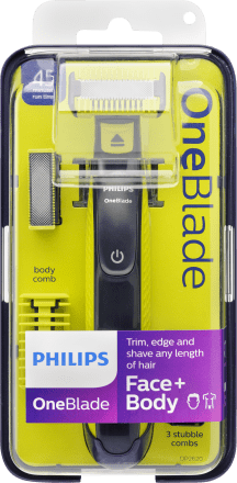 philips one blade face and body