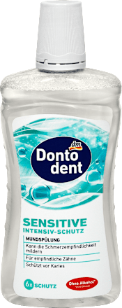 Dontodent Ustni Voda Sensitive 500 Ml Dm Cz