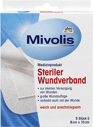 Mivolis Steriler Wundverband 5 St Dauerhaft Gunstig Online Kaufen Dm De