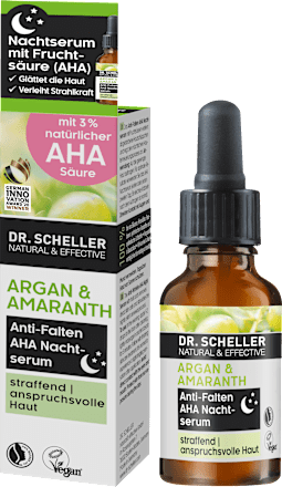 Dr Scheller Nachtserum Argan Amaranth Anti Falten Aha Saure 15 Ml Dauerhaft Gunstig Online Kaufen Dm De