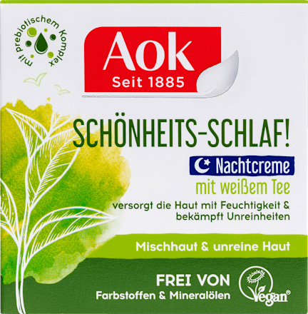 nachtcreme mit weissem tee 50 ml
