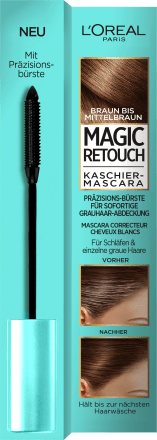 haarmascara braun bis mittelbraun 8 ml