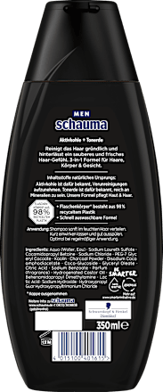 Schwarzkopf Schauma Shampoo Men 3in1 Intensive Reinigung 350 Ml Dauerhaft Gunstig Online Kaufen Dm De