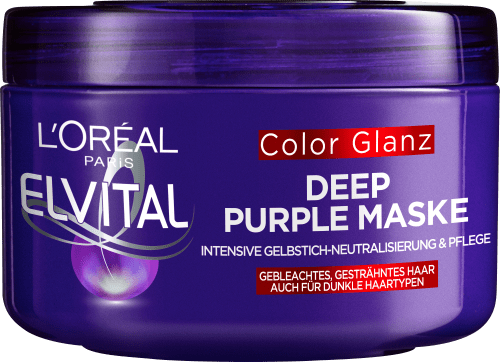 Elvital Haarkur Color Glanz Purple 250 Ml Dauerhaft Gunstig Online Kaufen Dm De