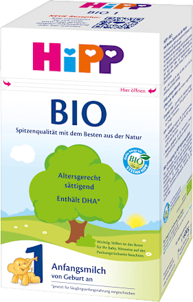 Hipp Anfangsmilch 1 Bio Von Geburt An 600 G Dauerhaft Gunstig Online Kaufen Dm De