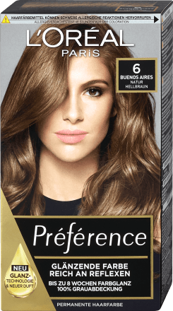 L Oreal Paris Preference Permanente Haarfarbe Nr 6 Buenos Aires 1 St Dm At