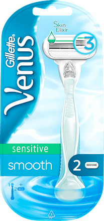 Gillette Venus Smooth Sensitive Rasierer 1 St Dauerhaft Gunstig Online Kaufen Dm De