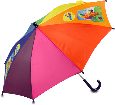 Saubar Fur Kids Regenbogen Schirm 1 St Dm At