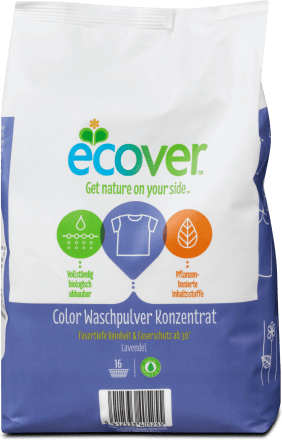 Ecover Color Waschpulver Konzentrat Lavendel 16 Wl Dm At