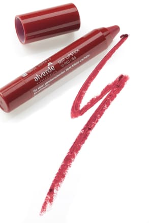 alverde NATURKOSMETIK Matt Lippenstift - Nr. 10 Red Kiss ...